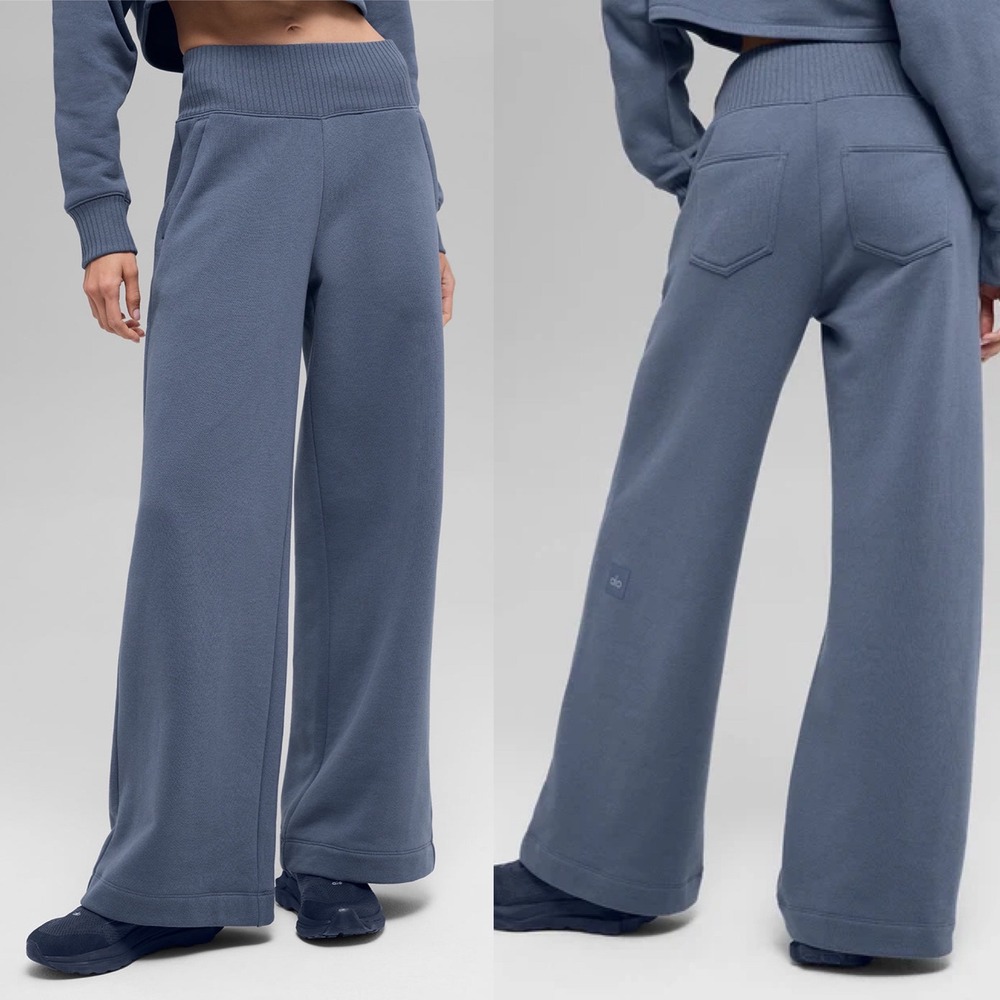 Alo Yoga Serenity Wide Leg Sweatpants